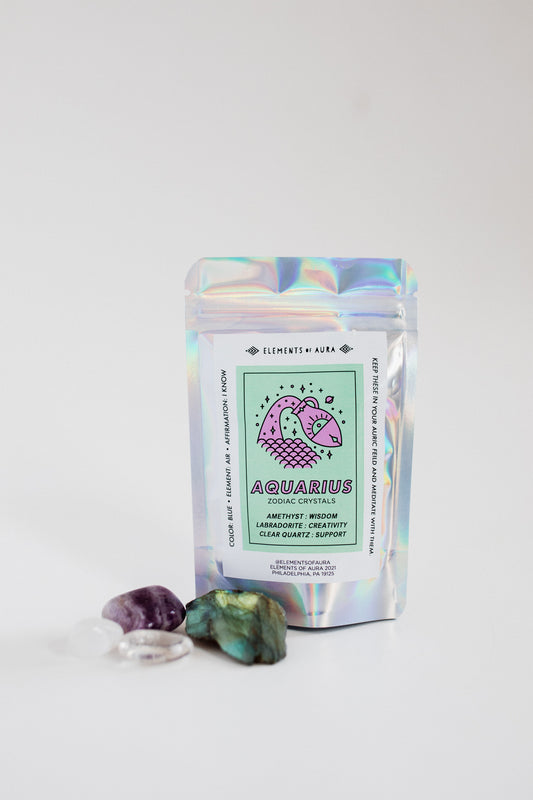 Aquarius Zodiac Crystal Site
