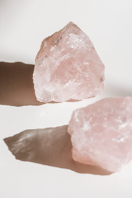 Raw Rose Quartz