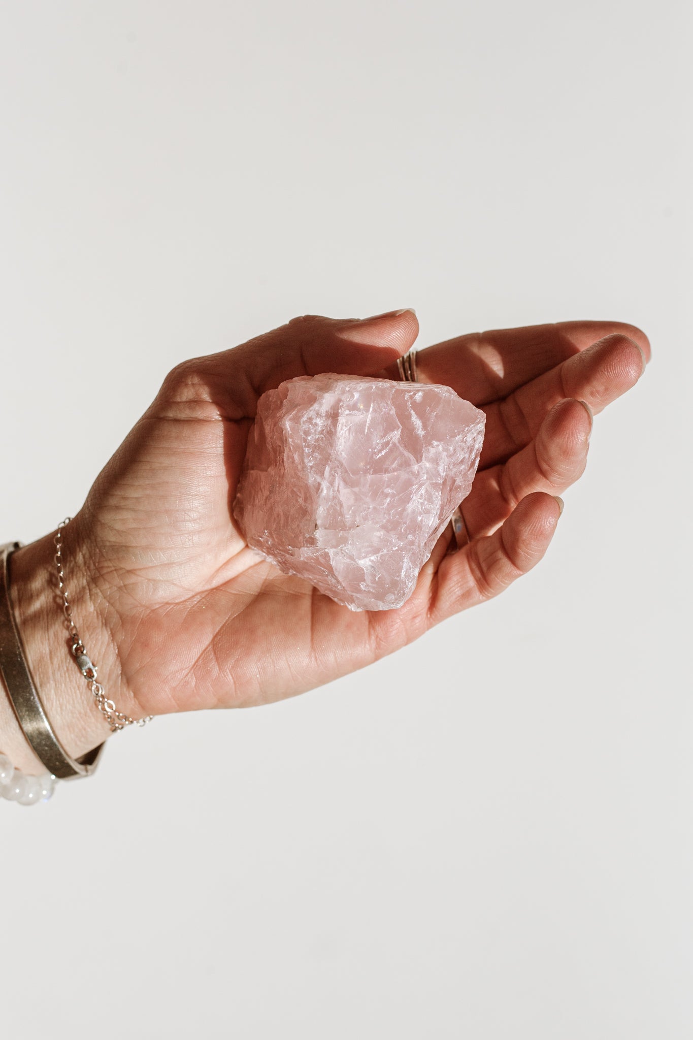 Raw Rose Quartz