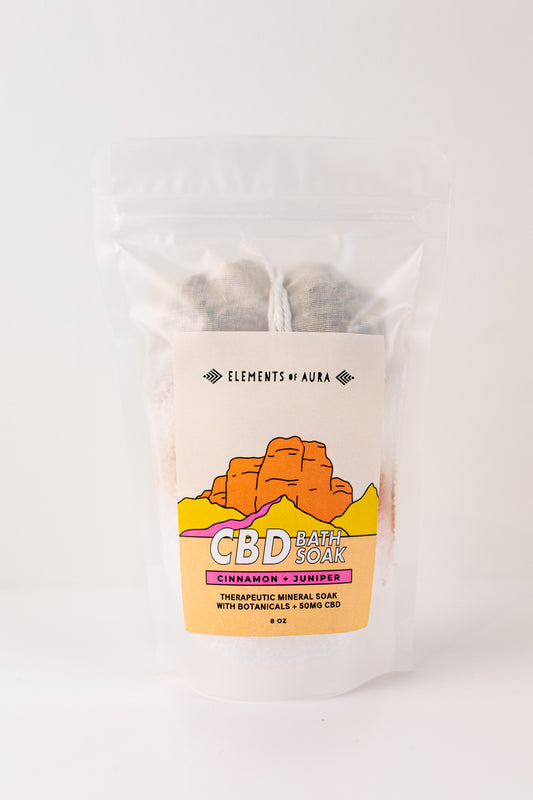 Cinnamon + Juniper : Ultimate CBD Bath Soak