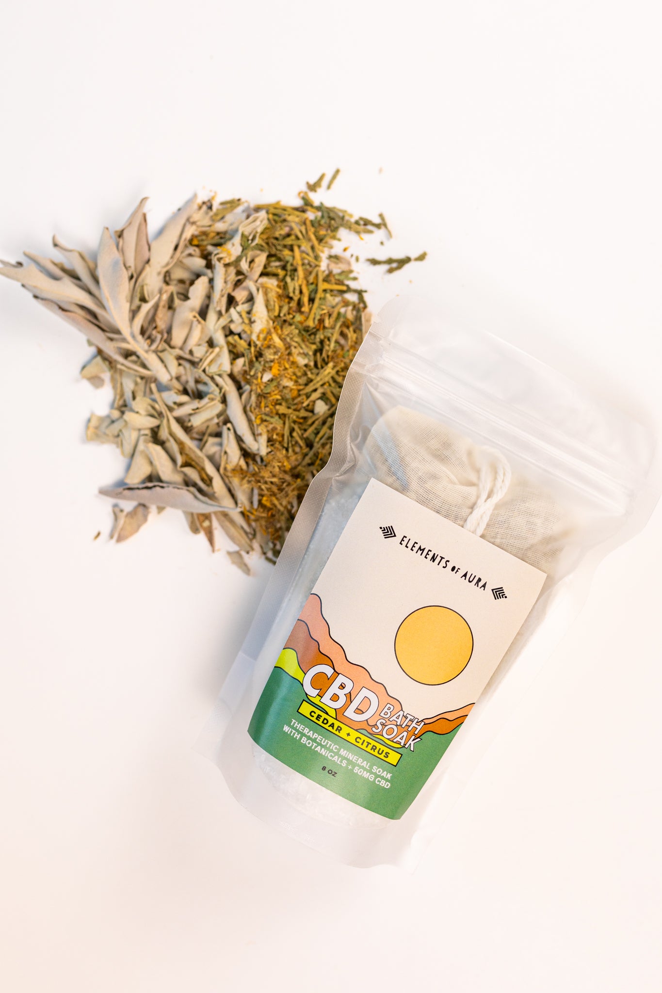 Cedar + Citrus : Ultimate CBD Bath Soak