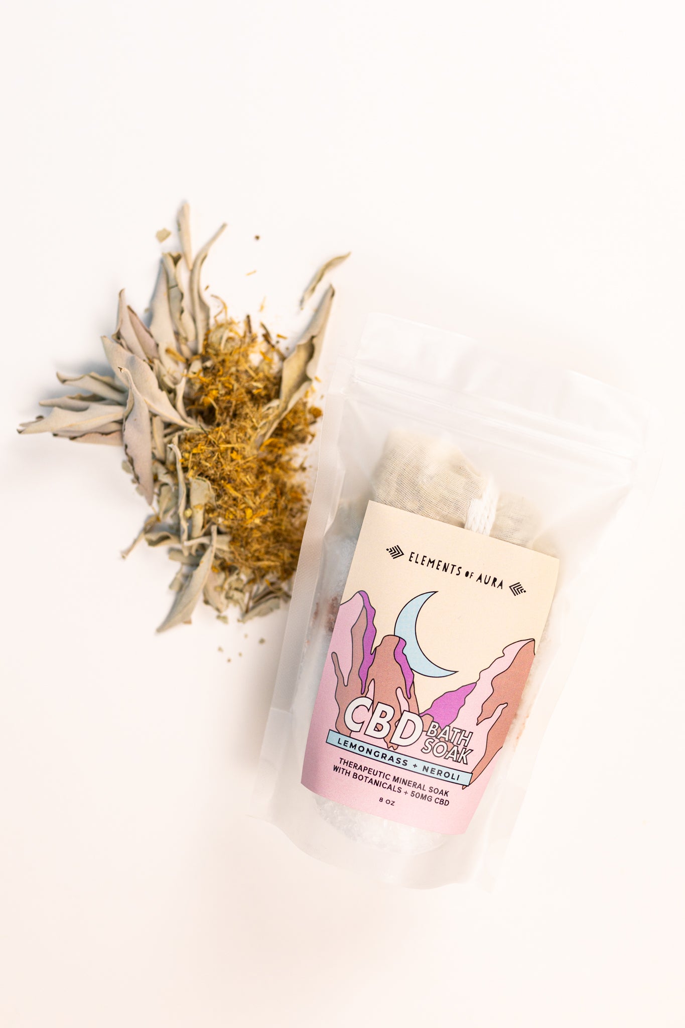 Lemongrass + Neroli : Ultimate CBD Bath Soak