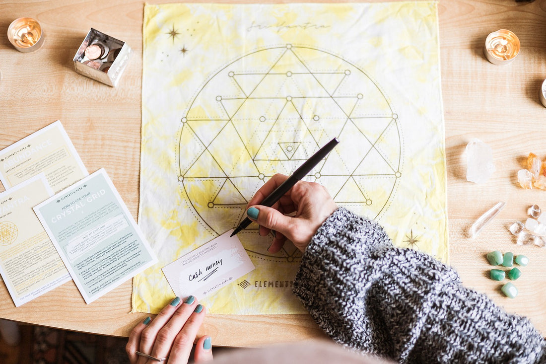 How To: Crystal Grid Manifesting