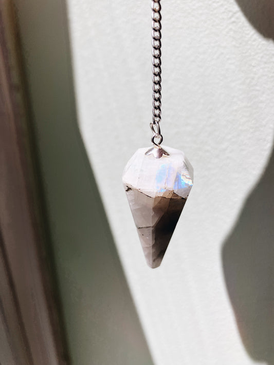 Moonstone Crystal Pendulum