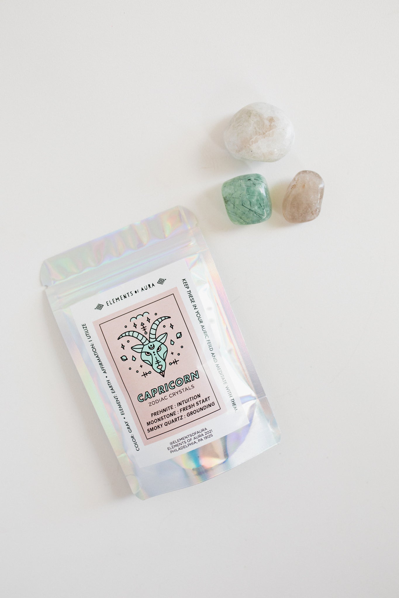 Capricorn Zodiac Crystal Set