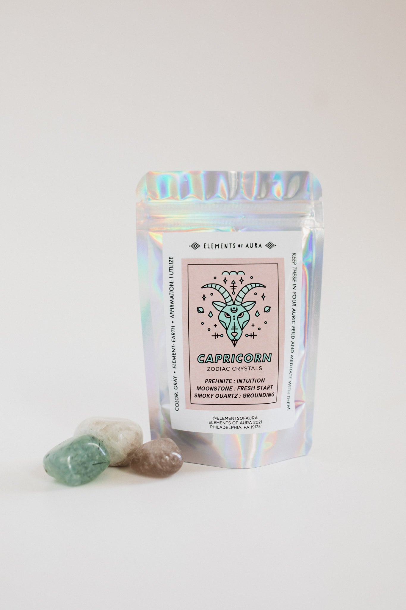 Capricorn Zodiac Crystal Set