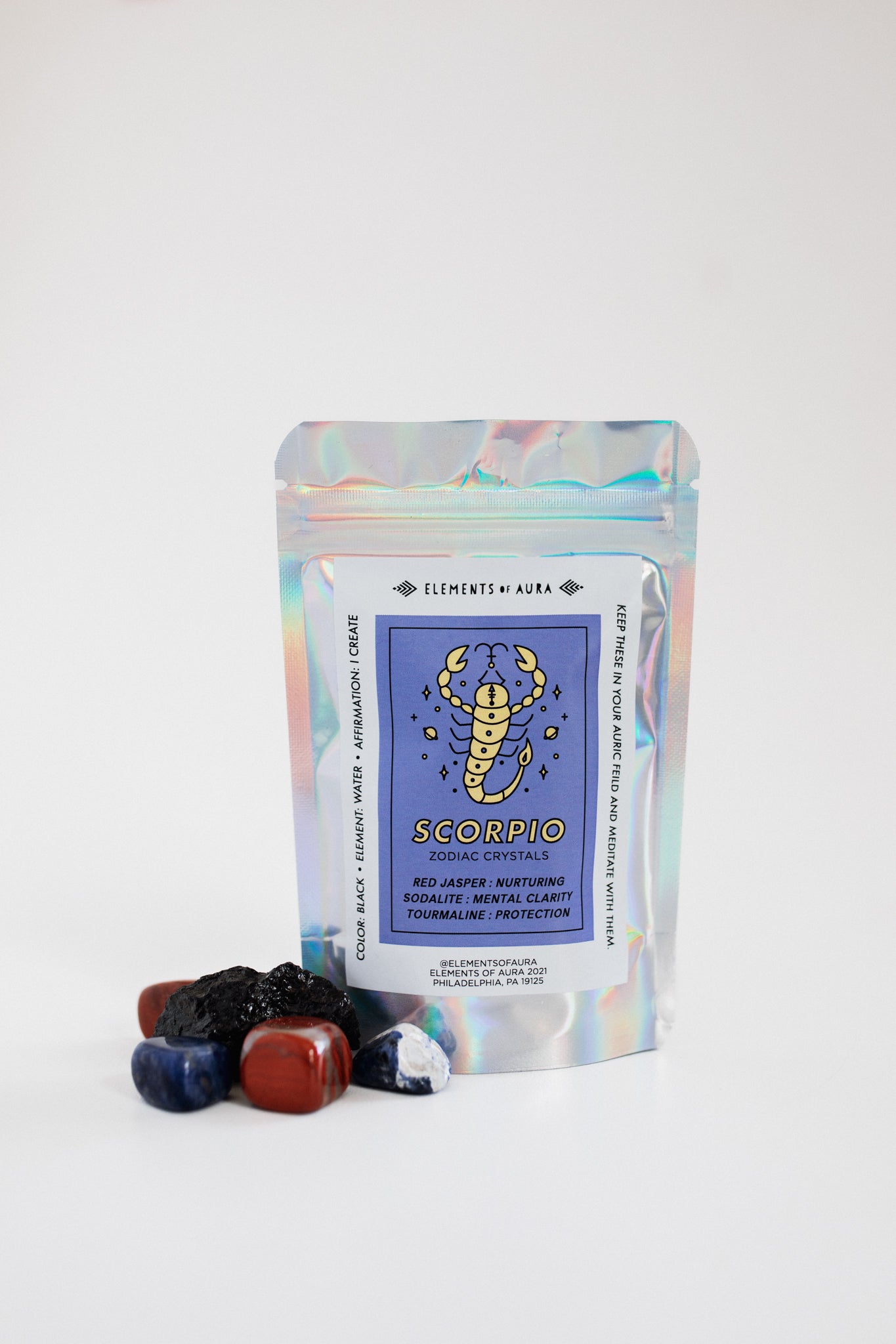 Scorpio Zodiac Crystal Set | Elements of Aura