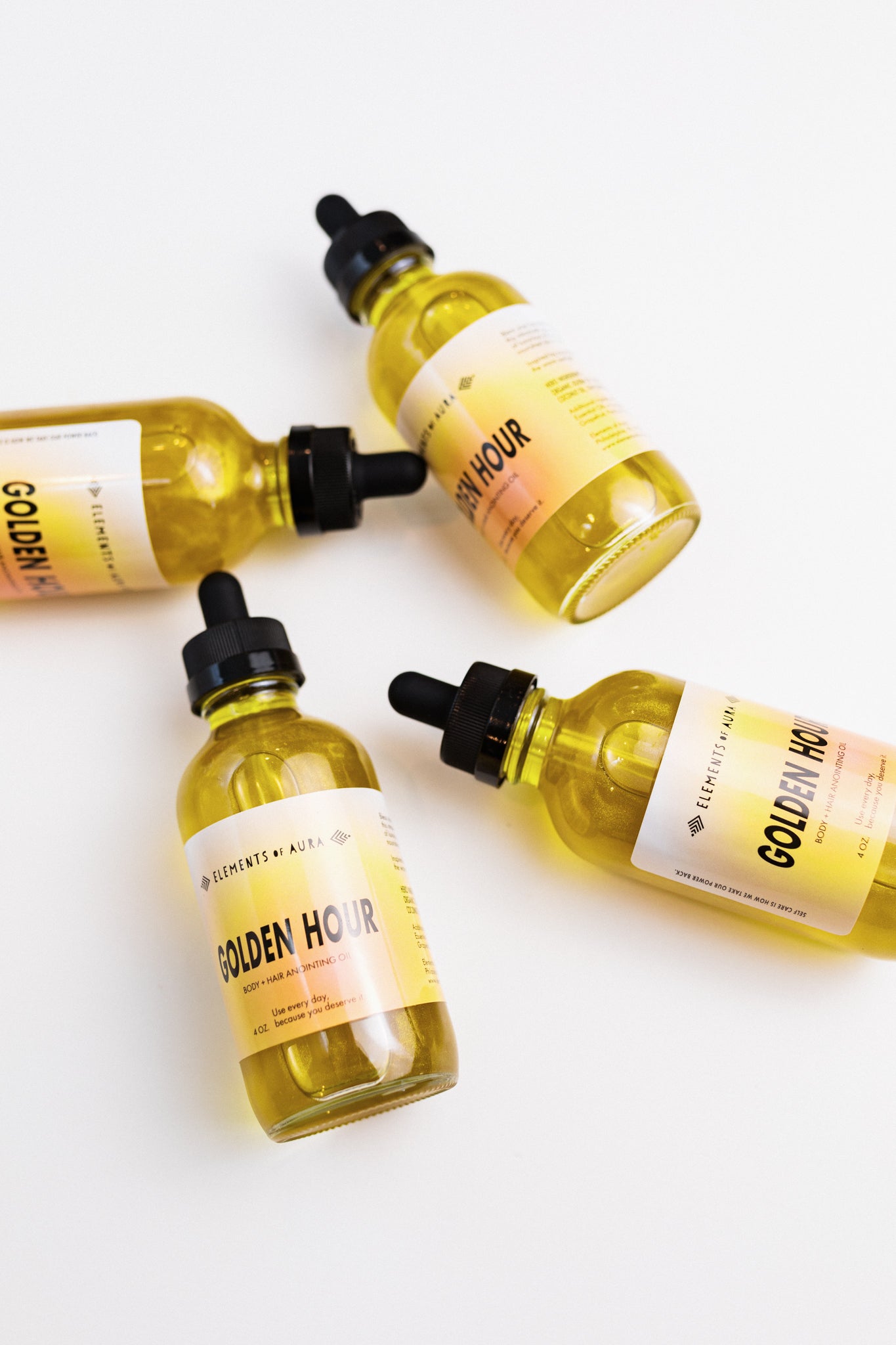 Golden Hour Body + Hair Oil : Citrus + Patchouli