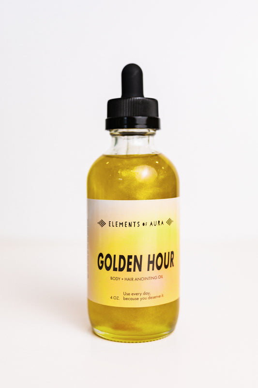 Golden Hour Body + Hair Oil : Cedar + Citrus