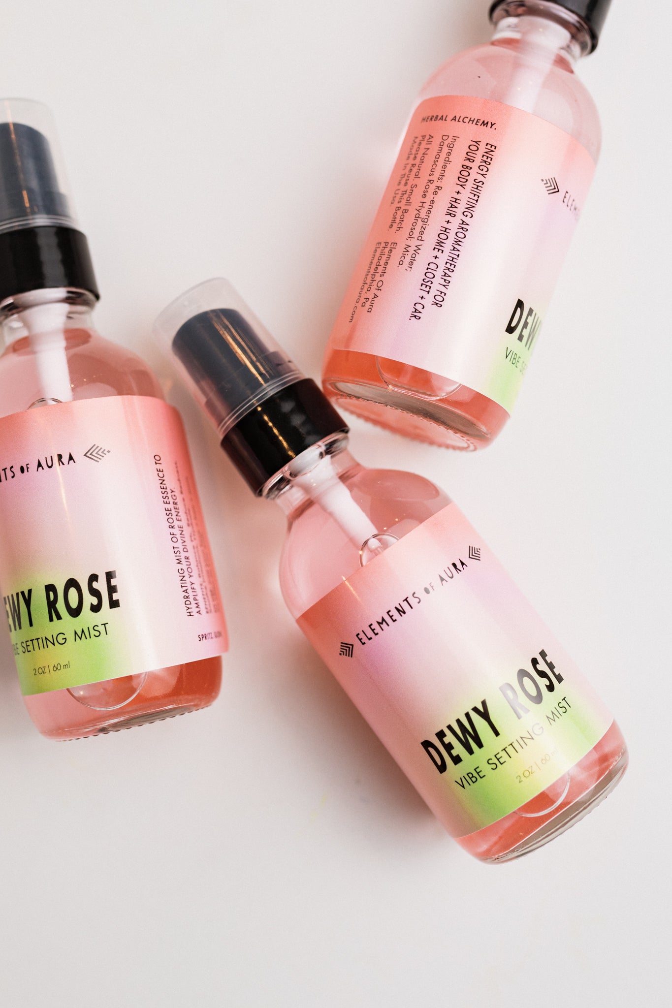 Dewy Rose : Hydrating + Vibe Setting Mist