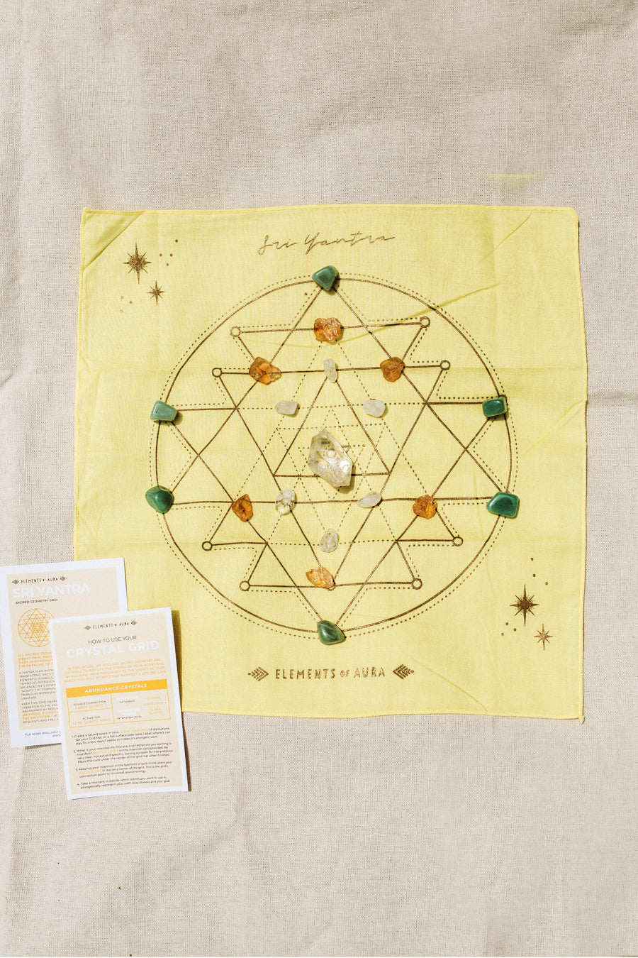 Abundance Crystal Grid