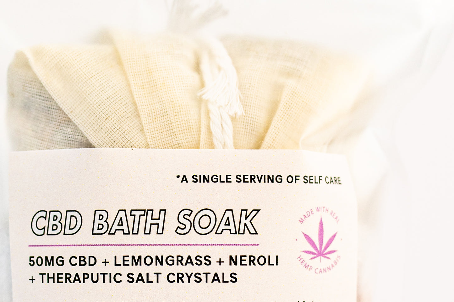 Lemongrass + Neroli : Ultimate CBD Bath Soak