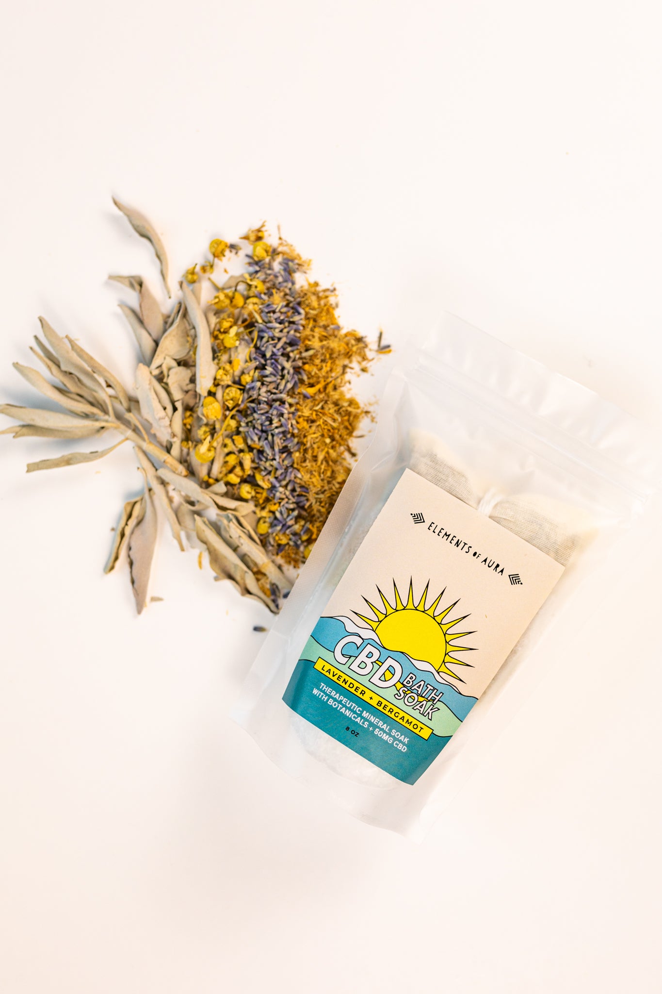 Lavender + Bergamot : Ultimate CBD Bath Soak