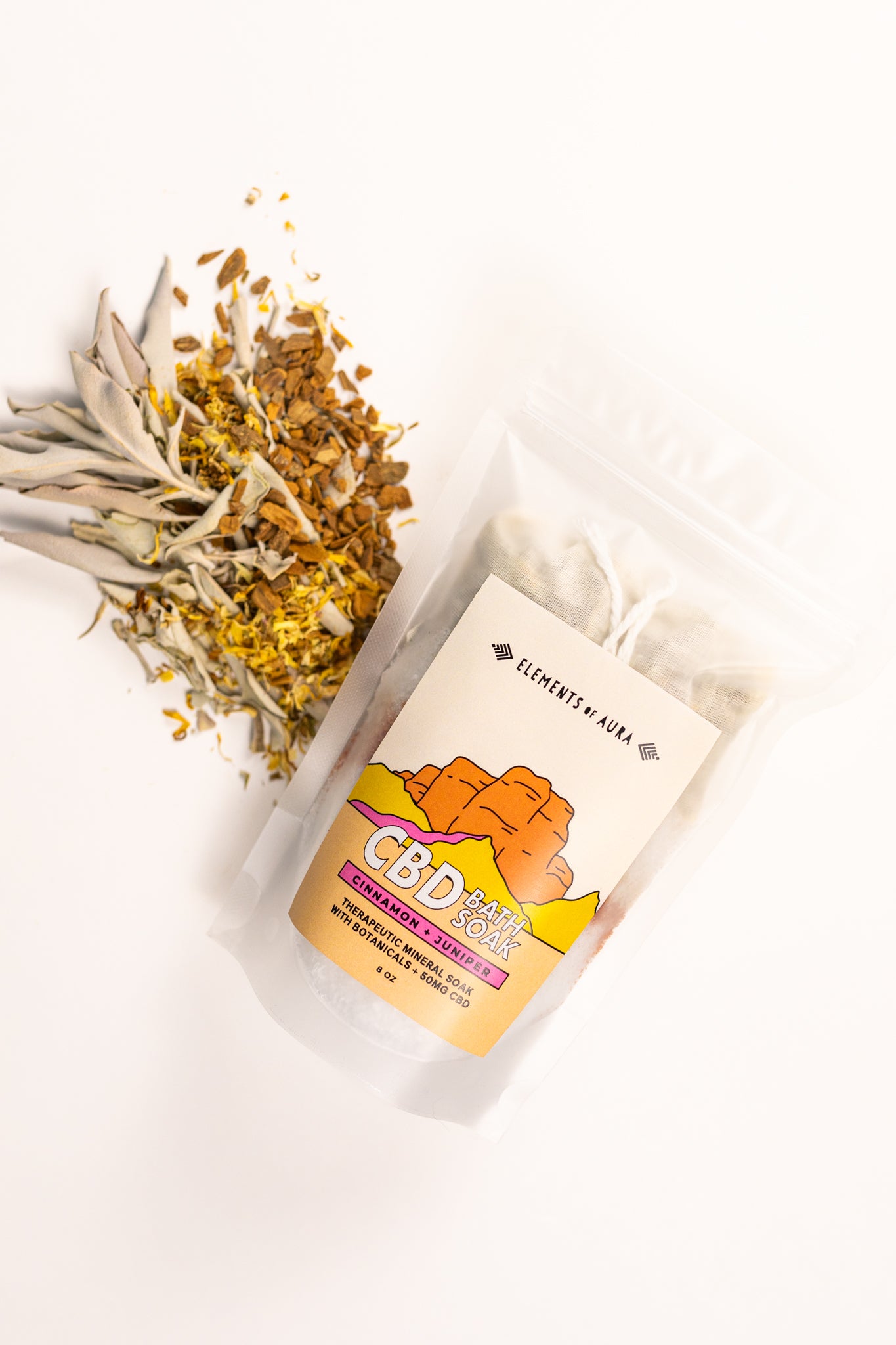 Cinnamon + Juniper : Ultimate CBD Bath Soak